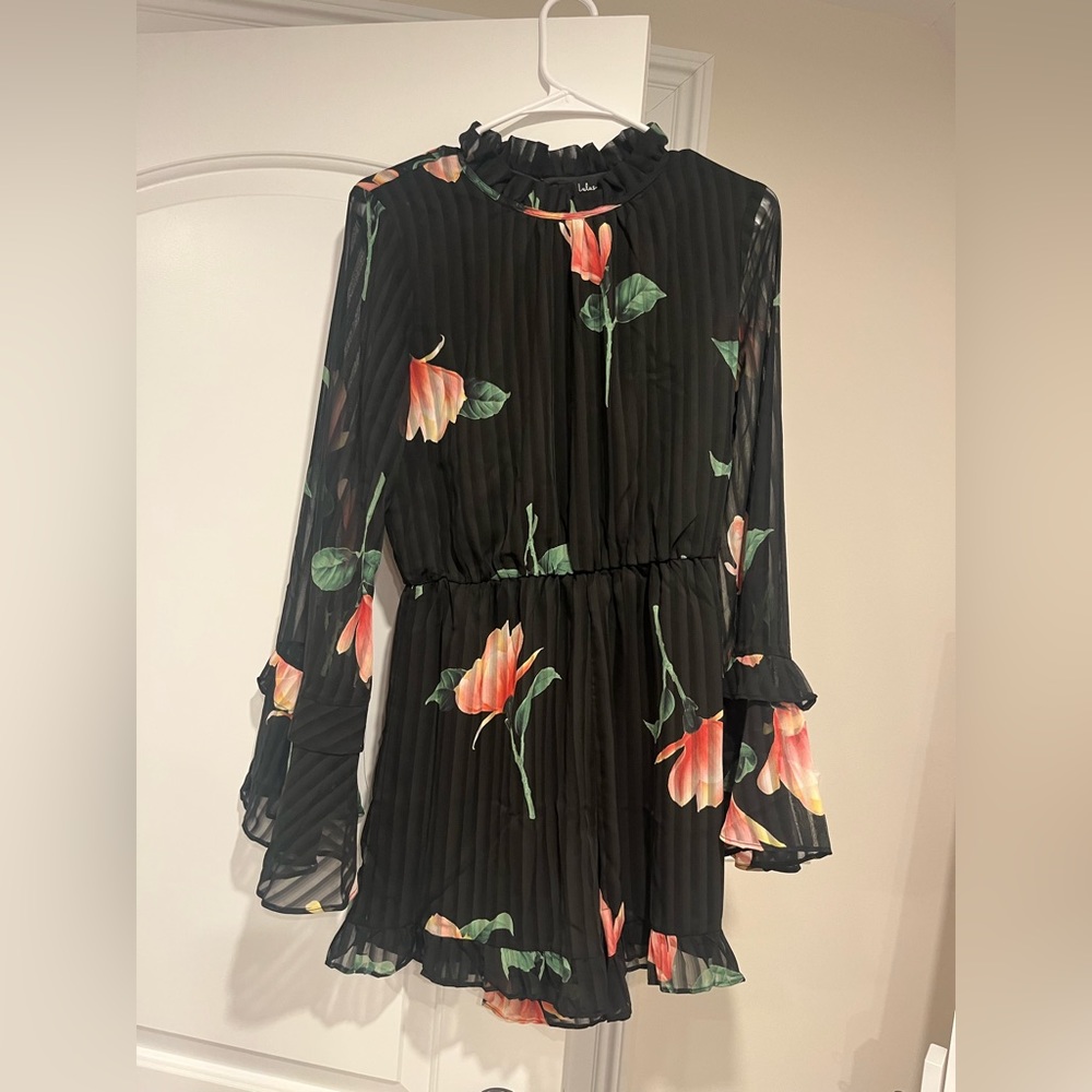 Lulus floral romper
